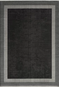 Акриловий килим Taboo Plus de16c grey-black