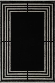 Акриловый ковер Taboo Plus af48e black-grey