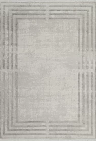 Сірий акриловий килим taboo plus af48e grey