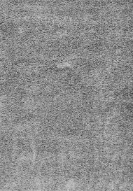 Серый ковер с длинным ворсом loca 6365a gray