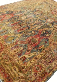 Вовняний килим ручної роботи Килим ручної роботи Andre hm wool f-4444