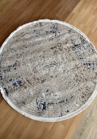Синтетичні килими Hera tu37a beige круг