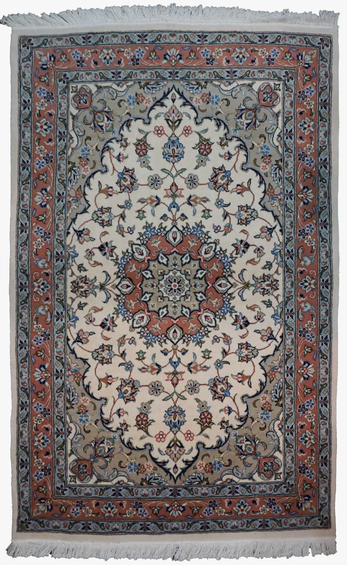 Вовняний килим ручної роботи Килим ручної роботи Keshan 0225