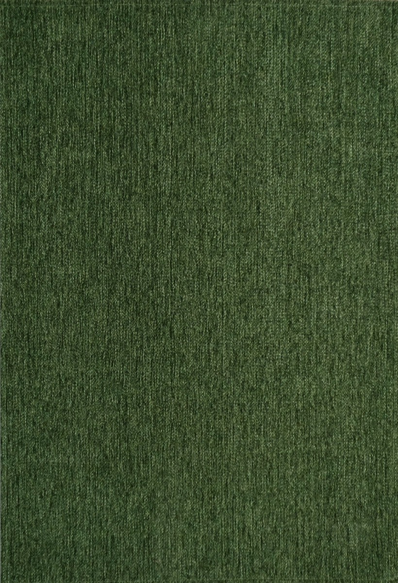 Зеленый безворсовый ковер laos 0215-999xs