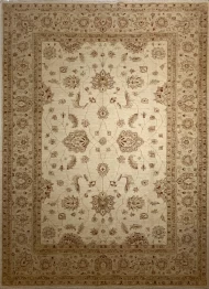 Вовняний килим ручної роботи Килим ручної роботи Ziegler 02 cream-beige