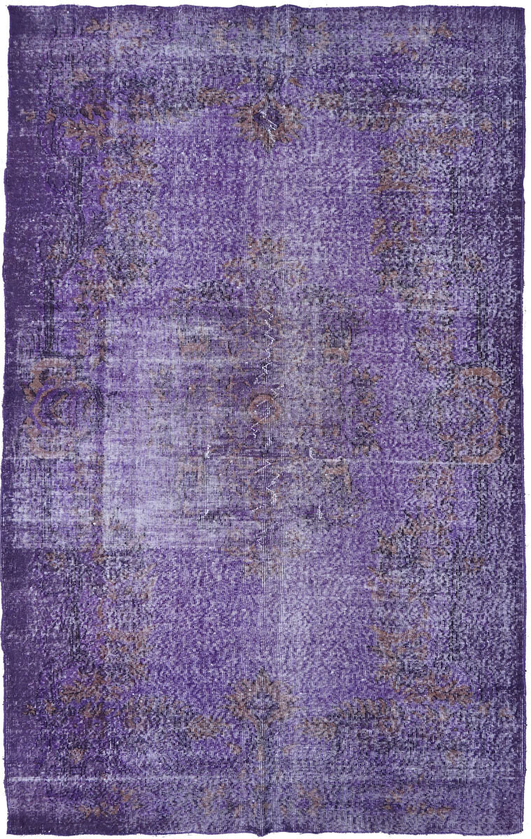 Вовняний килим ручної роботи Килим ручної роботи Colored Vintage 05 violet