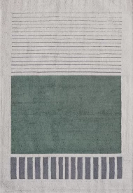 Безворсовий килим Jordan 111-green