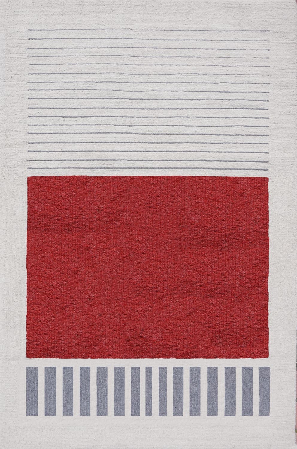 Безворсовий килим Jordan 111-red