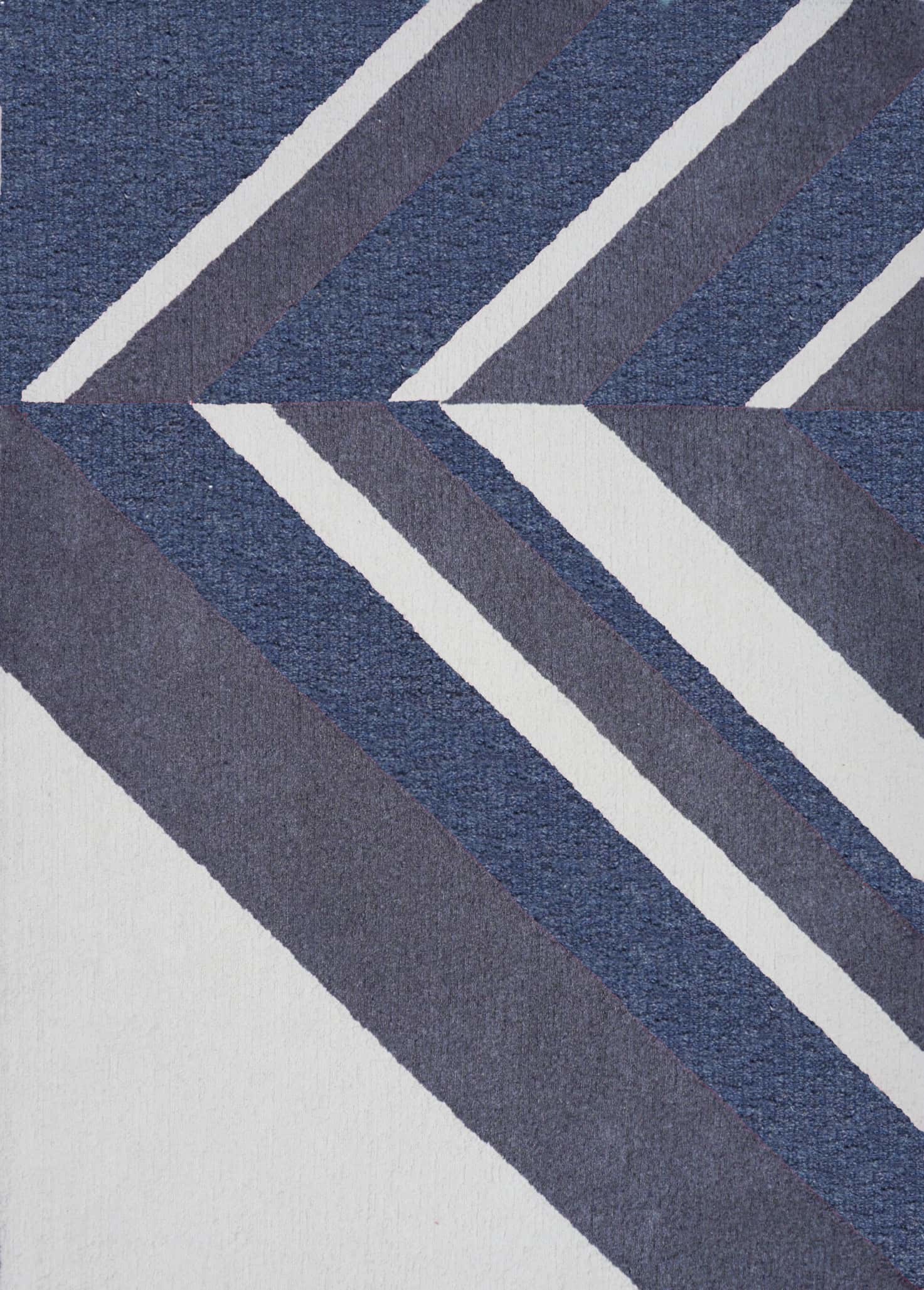 Безворсовий килим Jordan 223-blue