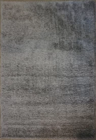 Серый ковер с длинным ворсом loca 6365a l.gray