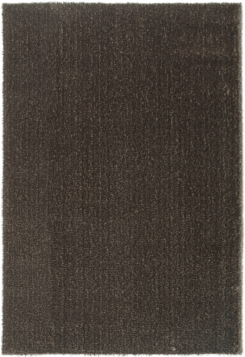 Коричневий килим з високим ворсом shiny 1039-32300