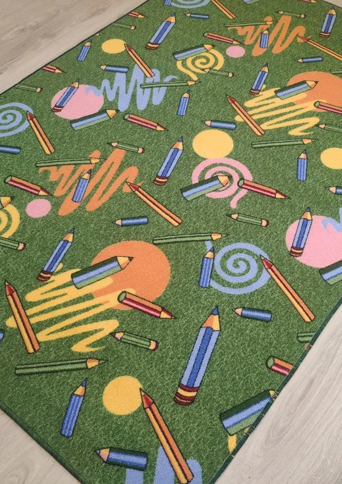 Дитячий килим Pencils 51w8