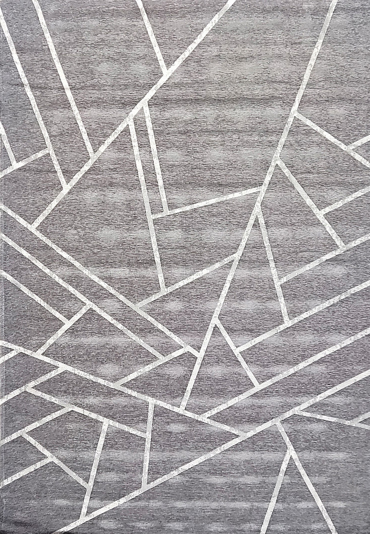 Безворсовий килим Alba 135902 grey