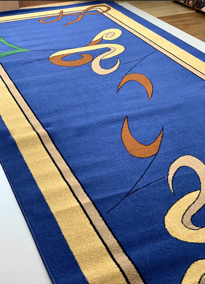 Синтетичні килими Frise f5247a blue