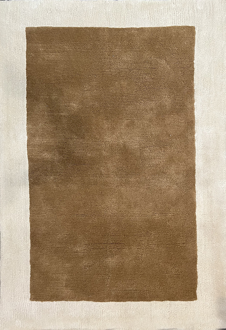 Бежевий вовняний килим canvas 655 beige-cream