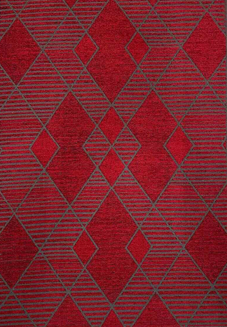 Безворсовий килим Colorado k5009 red