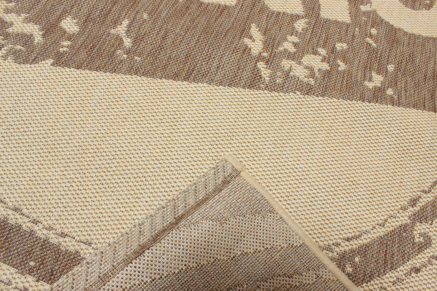 Безворсовые ковры Cottage 4520 natural-brown