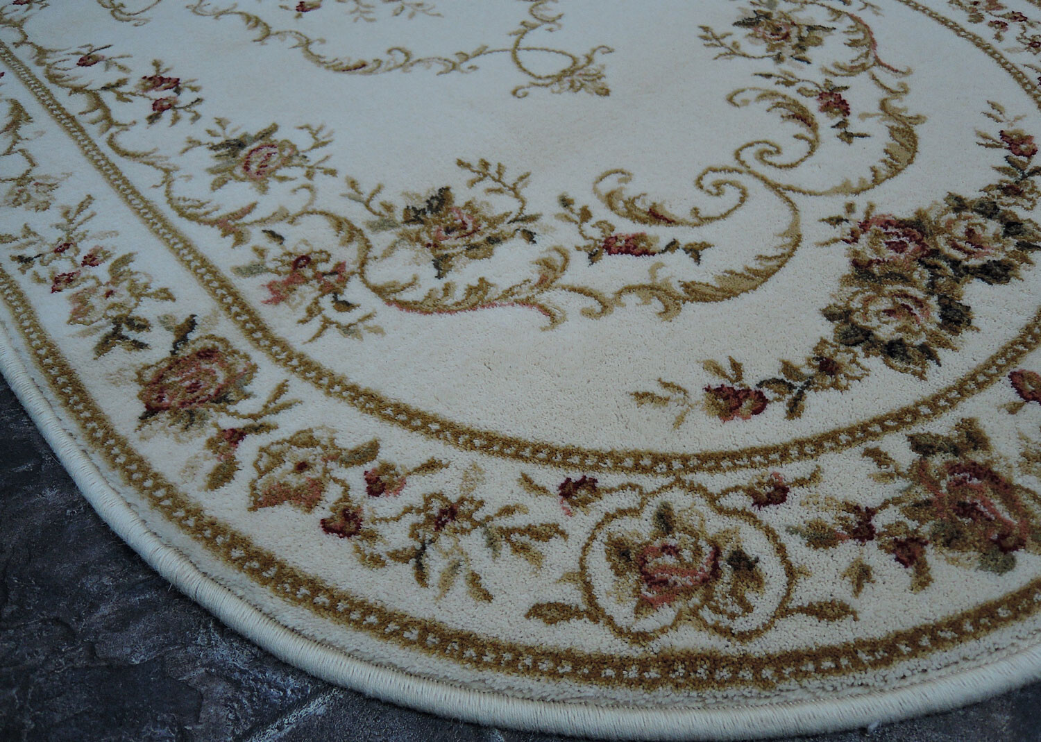 Вовняний килим Elegance 6319-50633 овал