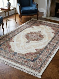 Ковры из вискозы Elexus Hereke 1513 beyaz