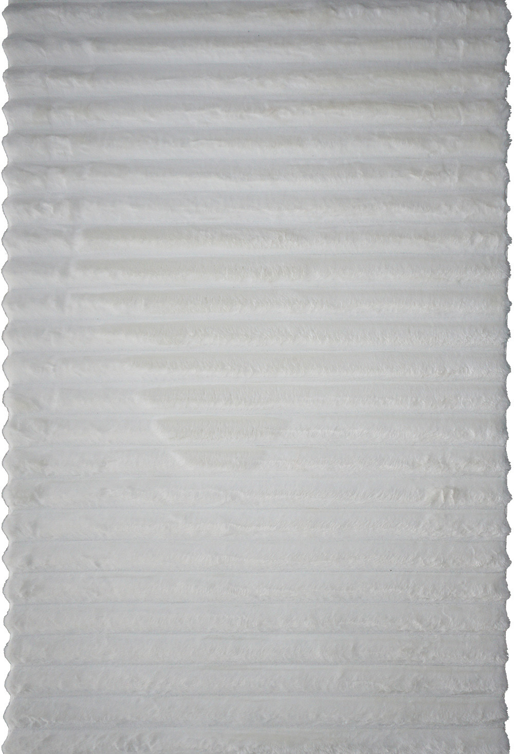 Белый коврик в ванную estera cotton terrace white