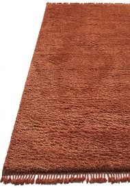 Помаранчевий килим з високим ворсом ethos pc00a terra