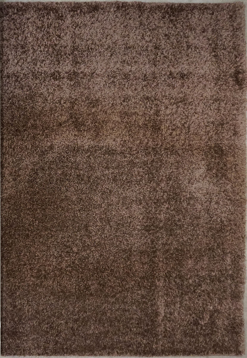 Коричневий килим з високим ворсом fantasy 12500-90