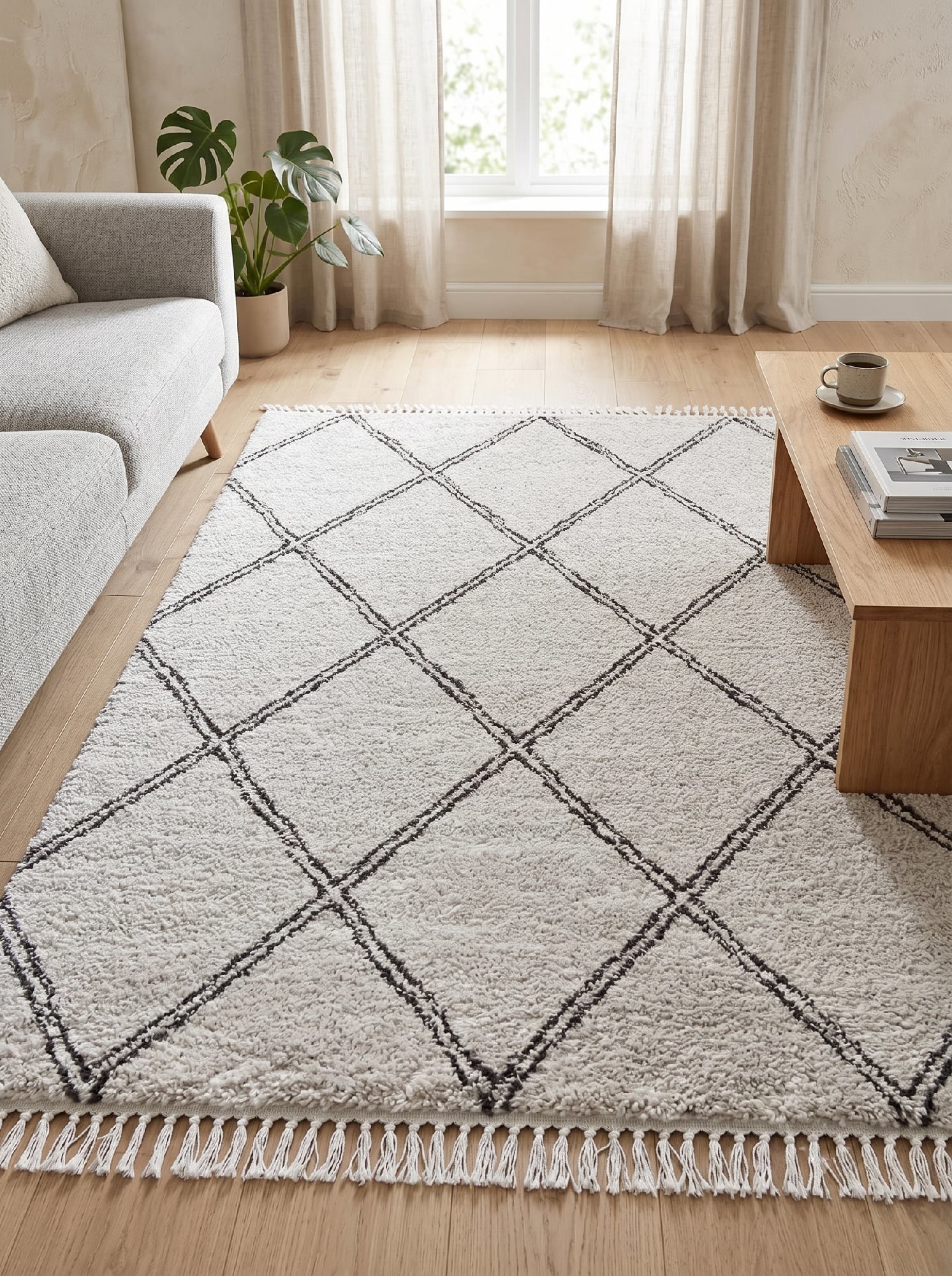 Высоковорсные ковры Boho 8813-h919