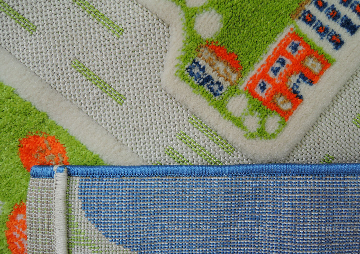 Дитячий килим Fulya 8f86 green-blue
