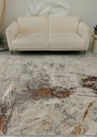 Синтетические ковры Gemma GM41B light beige-terra