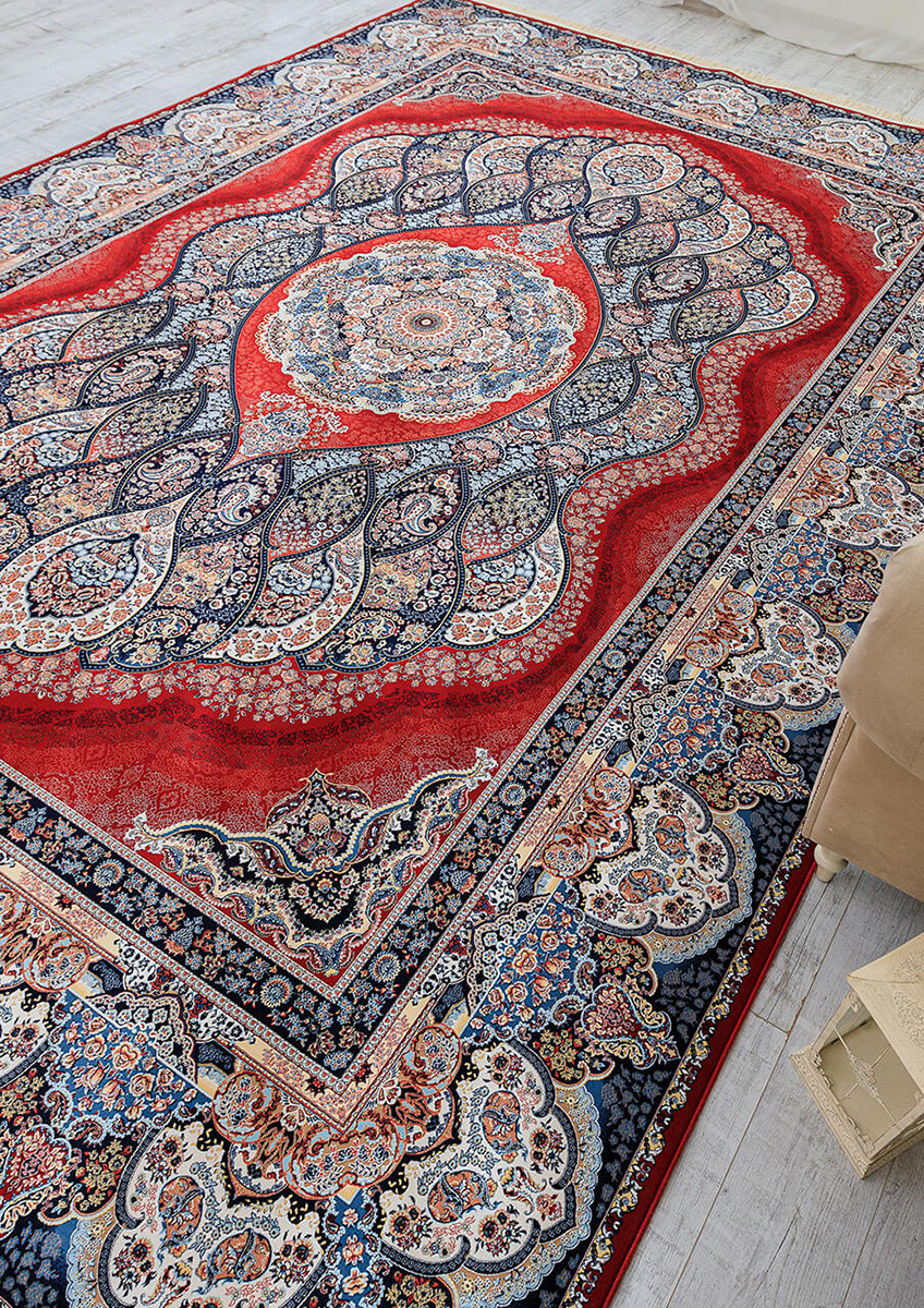 Акриловий килим Halif 3780 hb red
