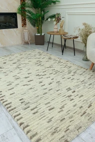 Шерстяной ковер Hand Knotted - Chak uni beige