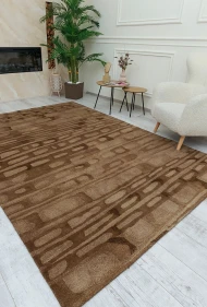Вовняний килим Hand Tufted - Panache ingot brown