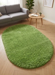 Килим з високим ворсом Himalaya A703A eucalyptus овал
