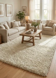 Килим з високим ворсом Himalaya 8206A cream