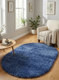 Килим з високим ворсом Himalaya A703N ink овал