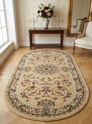 Килим Iranian Star 2657a beige овал