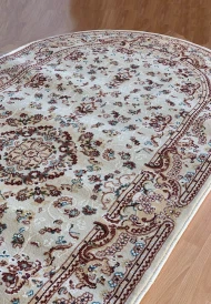 Синтетические ковры Iranian Star a153a cream овал