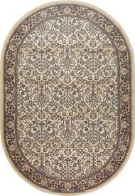 Вовняний килим Isfahan Itamar alabaster овал