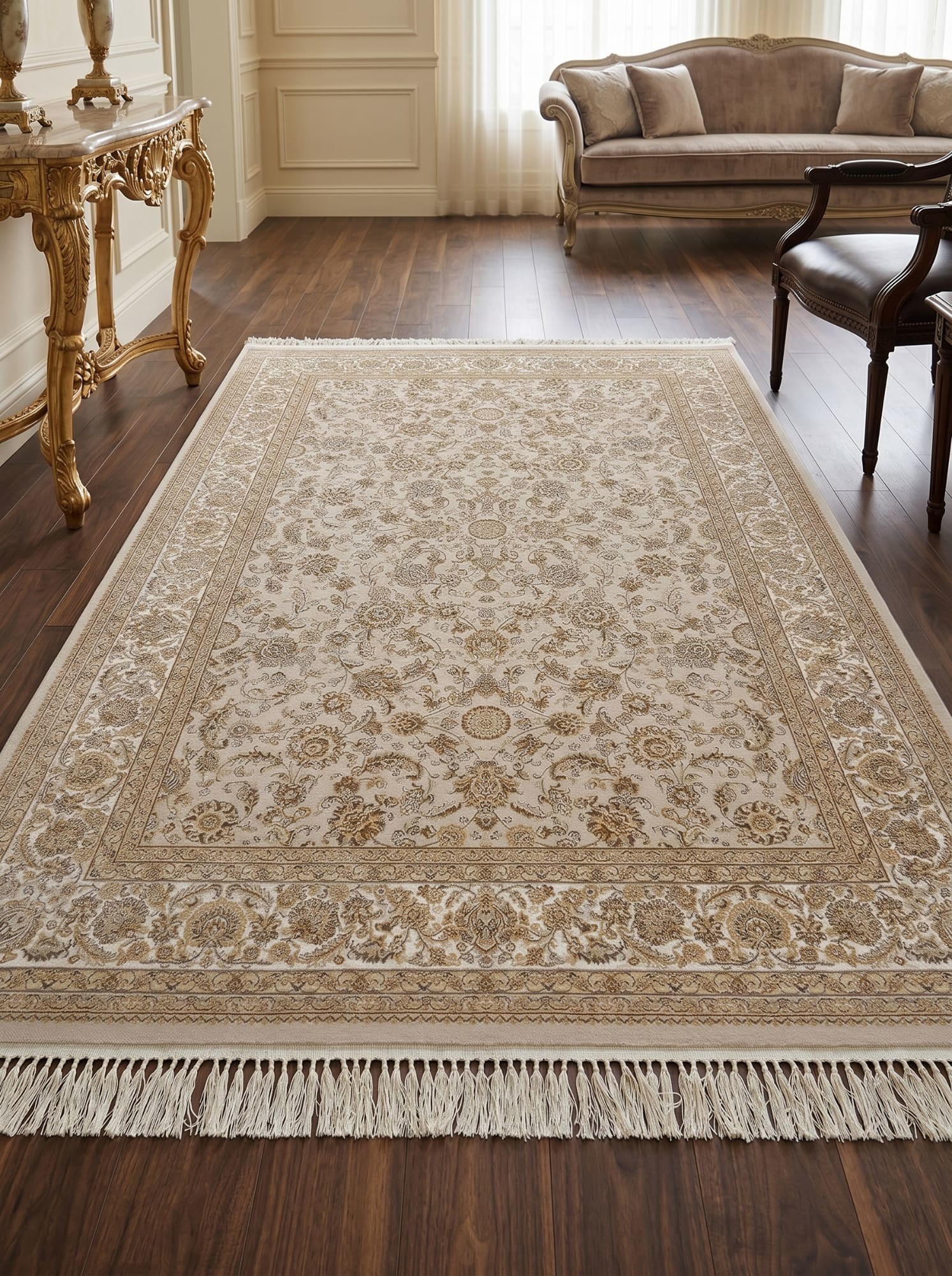 Акриловий килим Jaddor r155a cream