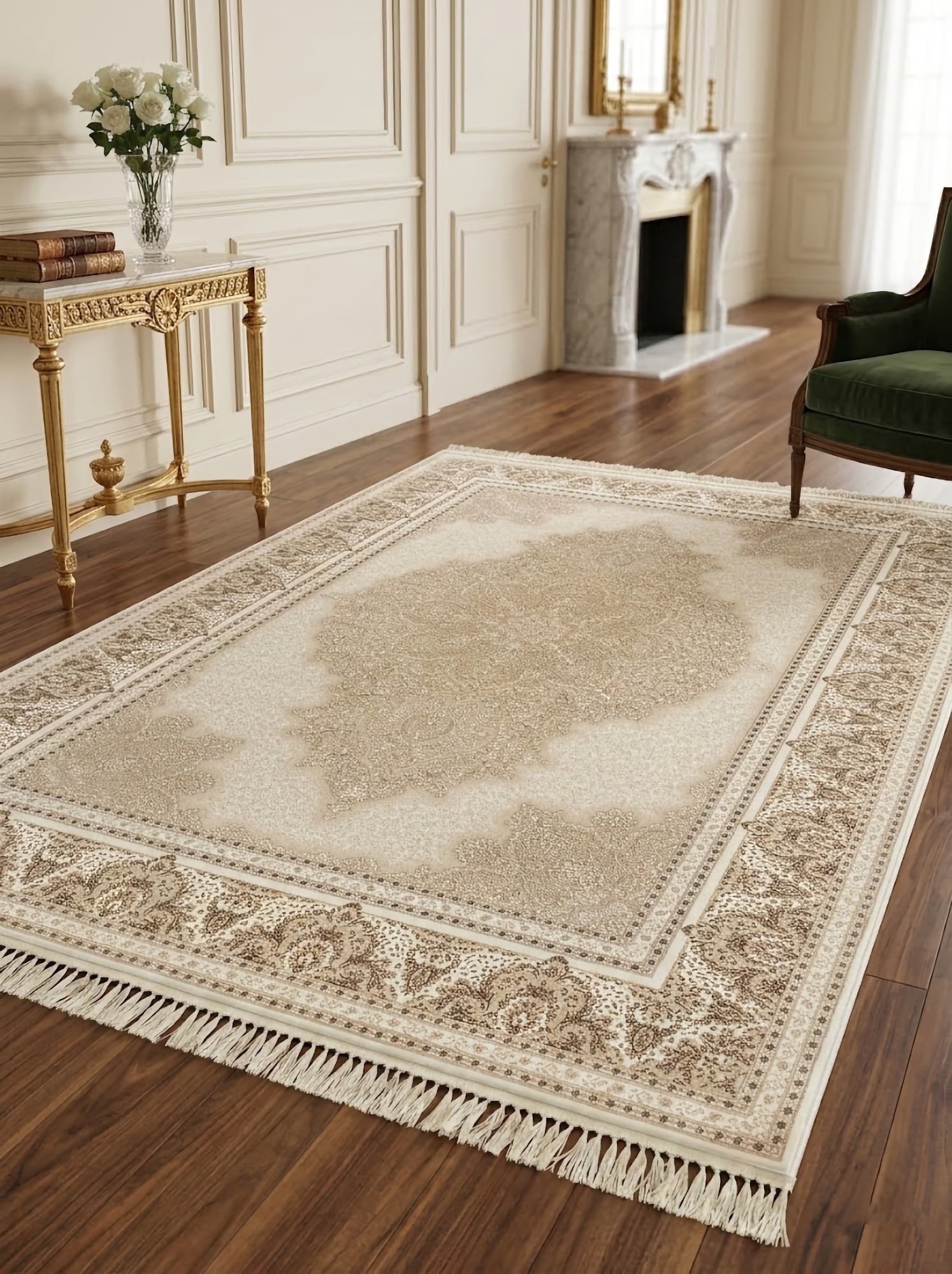 Акриловий килим Jaddor r478b cream