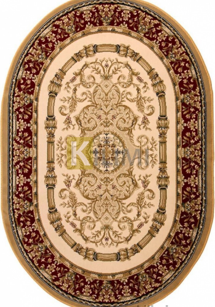Синтетические ковры Kashmar 7670-618 овал