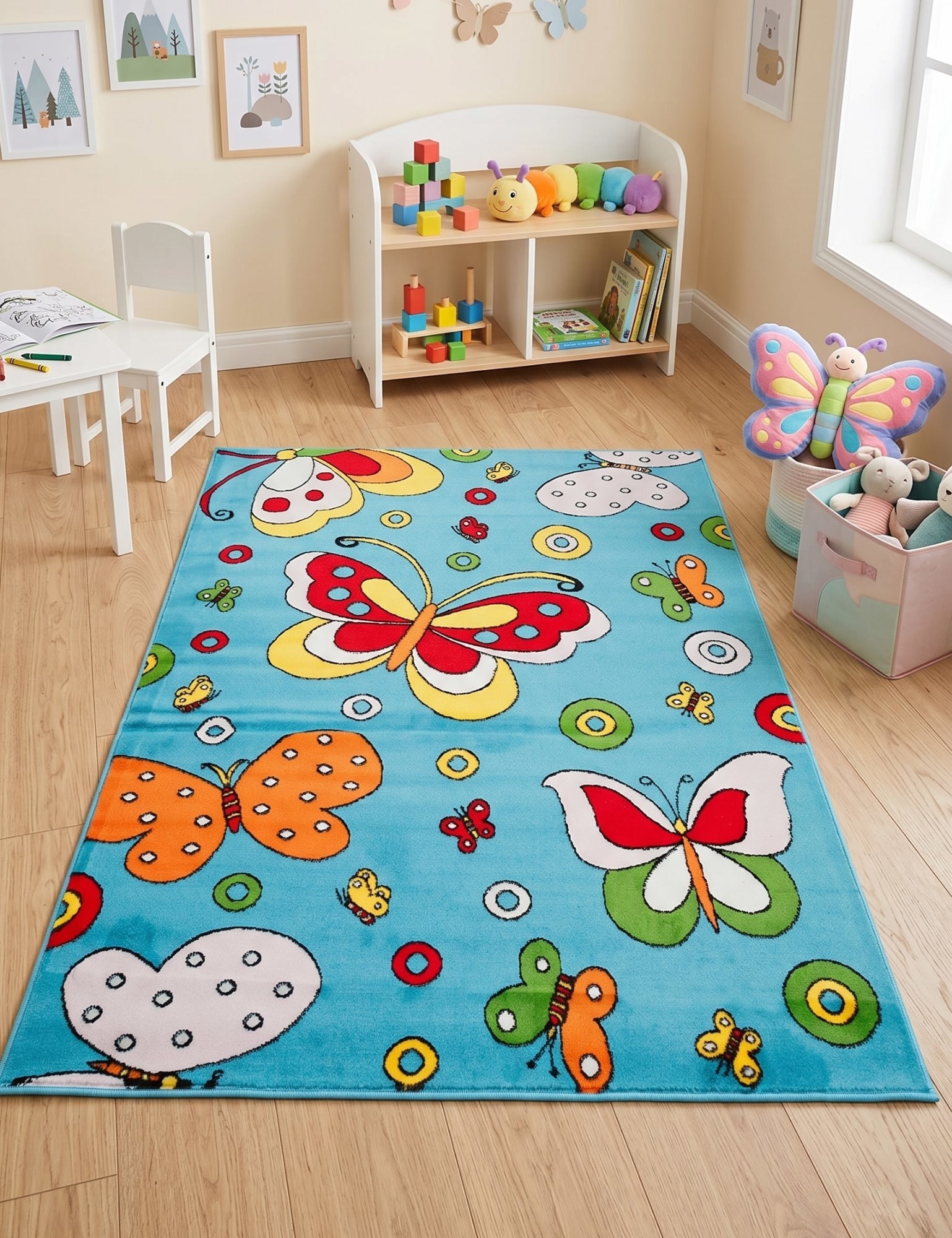 Дитячий килим Kids turk c795b blue