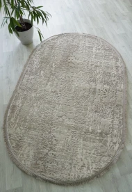 Килим Levado 03605a light-beige овал