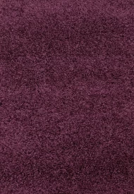 Фиолетовый ковер с длинным ворсом loca 6365a d.purple