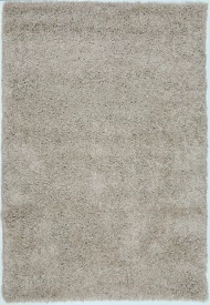 Бежевий килим з довгим ворсом loca 6365a beige