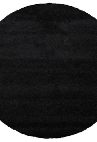 Высоковорсные ковры Loca 6365A black круг