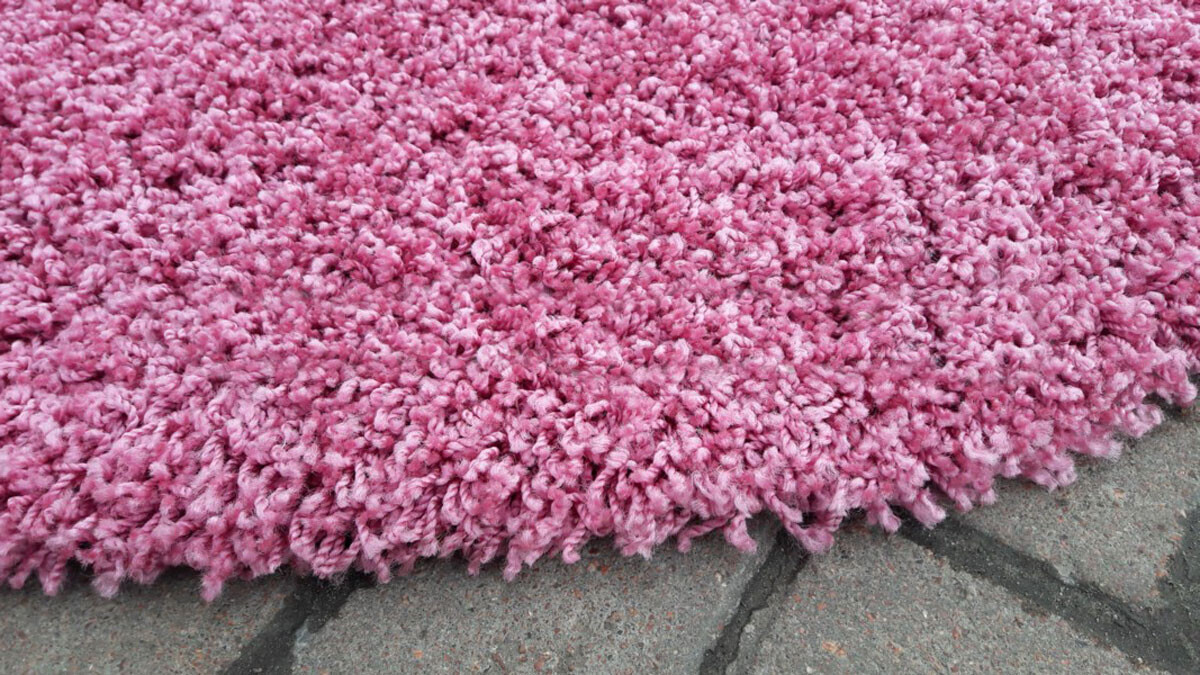 Высоковорсные ковры Loca 6365A d-pink овал