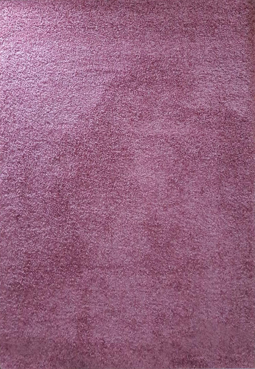 Рожевий килим з довгим ворсом loca 6365a d.pink