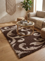 Высоковорсные ковры Loca 9161A d.brown