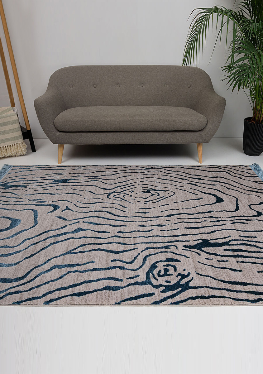 Акриловий килим Manyas 1703 grey-blue